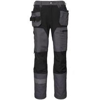 Darbo kelnės Bo Safety Cirius, juoda/pilka, 56 dydis