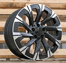 Ratlankis RACINGLINE IN3519F R18x7.5 5x112 ET 52 CB 66.5 (Black Polished Half Matt)