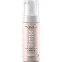 MÁDARA, Intymios higienos prausiklis su hialurono ir pieno rūgštimis, ekologiškas, 150 ml