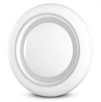 Lubinis šviestuvas 60W paviršinis šviestuvas V-TAC, 3in1, dimeriuojamas pulteliu, baltas, su žvaigždėtu dangteliu