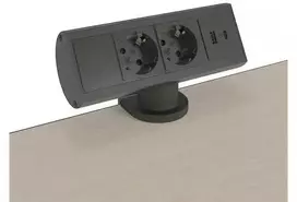 Forming Function Kabelis zasilający Kondator Kondator 935-D2CC rozgałęziacz 1,5 m 2 x gniazdo jungiama į tinklą Wewnętrzna Juodas