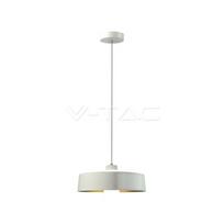 Pakabinamas šviestuvas 7W pakabinamas LED šviestuvas V-TAC, Ø340, baltas, metalas / akrilas, 3000K (šiltai balta)