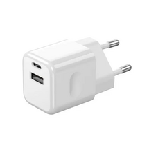 USB adapteris į kištukinį lizdą, baltas