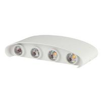 V-tac 7W LED sieninis šviestuvas, baltas, 3000K, IP65