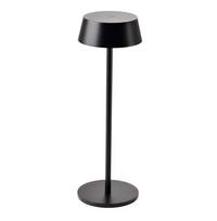 V-tac 2W LED įkraunamas stalinis šviestuvas, juodas, 3000K