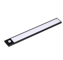 V-tac 1,5W LED įkraunamas linijinis paviršinis šviestuvas, 30cm, juodas, 4000K, su judesio davikliu