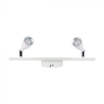 Sieninis šviestuvas V-tac 2x4,5W LED sieninis/paviršinis šviestuvas, baltas, 3000K