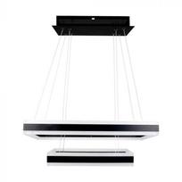 V-tac 113W LED pakabinamas šviestuvas, juodas, 3000K, dimeriuojamas