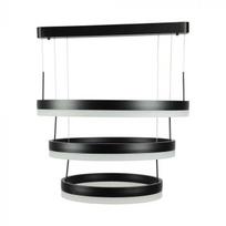 V-tac 86W LED pakabinamas šviestuvas, juodas, 3000K, dimeriuojamas