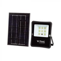 V-tac 6W LED prožektorius su saulės baterija, juodas, 4000K