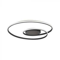 Lubinis šviestuvas V-tac 48W LED paviršinis šviestuvas, juodas, 4000K, dimeriuojamas
