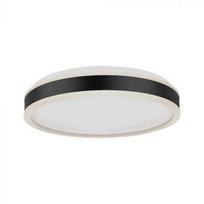 Lubinis šviestuvas V-tac 42W LED paviršinis šviestuvas, juodos/baltos sp., 4000K, dimeriuojamas