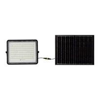 V-tac 20W LED prožektorius su saulės baterija, juodas, 4000K