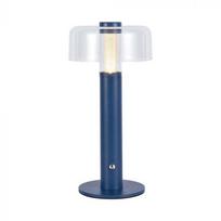 V-tac 1W LED įkraunamas stalinis šviestuvas, mėlynas, 3000K, dimeriuojamas