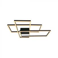 Lubinis šviestuvas V-tac 47W LED paviršinis šviestuvas, juodas, 3000K, dimeriuojamas