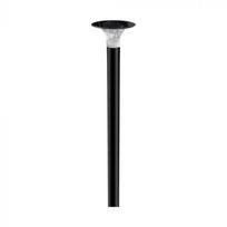 V-tac 15W LED pastatomas lauko šviestuvas su saulės baterija ir judesio davikliu, juodas, 4000/6000K, IP65