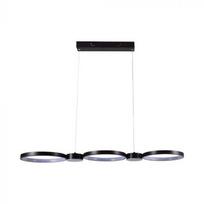 V-tac 38W LED pakabinamas šviestuvas, juodas, 3000K