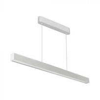 Pakabinamas šviestuvas V-tac 40W LED pakabinamas linijinis šviestuvas, baltas, 3000/4000/6400K
