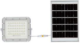 V-tac 10W LED prožektorius su saulės baterija, baltas, 6400K