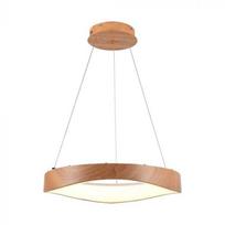 V-tac 25W LED pakabinamas šviestuvas, medienos/baltos sp., 3000K
