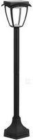 V-tac 2W LED pastatomas lauko šviestuvas, juodas, 3000/6000K, su saulės baterija, IP44