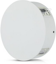 V-tac 4W LED sieninis šviestuvas, apvalus, baltas, IP65, 3000K