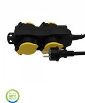 Ilgintuvas 4-vietis V-TAC, (3G1.5MMX3M), IP44