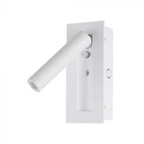 V-tac 2W LED įleidžiamo montavimo sieninis šviestuvas, baltas, 3000K, CREE LED chip