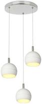 3x10W LED pakabinamas šviestuvas, nikelio/baltos sp., 3000K