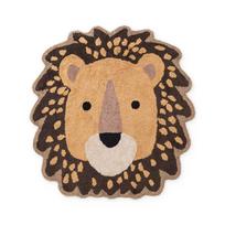 Skalbiamas/rankų darbo oranžinės spalvos/rudos spalvos iš medvilnės vaikiškas kilimas 120x125 cm Snuggle Roary – Hanse Home