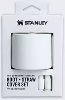 Dugno ir šiaudelio apsaugos rinkinys Stanley Quencher 1,18 L - pelenų spalvos