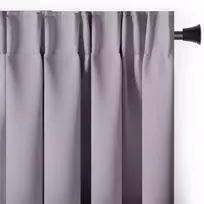 Užuolaida blackout tipo su klostėmis šviesiai rožinė