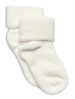 Mp Denmark - Cotton Baby Sock - Kūdikių kojinės - Balta