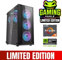 LIMITED EDITION! Stacionarus žaidimų kompiuteris Varlė Gaming | Ryzen 5 9600x + RTX 5060Ti 8GB | 16GB DDR5 | 1TB M.2 NVMe SSD