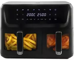 Gruzdintuvė Keptuvė be riebalų 11L, 2 krepšeliai, Air Fryer 2700W, 8 programos Adler AD 6324