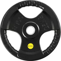 Olimpinis ketaus svorio diskas, 51 mm – olimpinis štangos diskas jėgos treniruotėms HMS