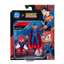 Jakks Pacific Rinkinio figūrėlė Knuckles x Superman Sonic the Hedgehog x DC Comics