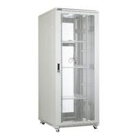 Pastatoma komutacinė spinta 19\" 37U A2-6837G (600x800x1600mm, pilka, IP20, iki 1000kg)