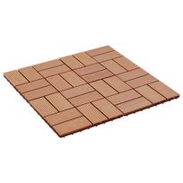Terasinė Plytelė 22 pcs Tikmedis 30 x 30 cm MPK
