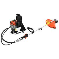 Krūmapjovė su kuprine, oranžinis dizainas, 52 cc, 1,45 kW