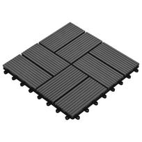Terasinė Plytelė 11 pcs Pilka 30 x 30 cm MPK