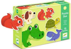 Dėlionė DJECO Puzzle Duo Animals 20 det.