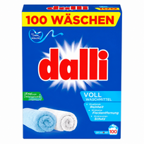 Dalli Vollwaschmittel skalbimo milteliai 100 skalbimų
