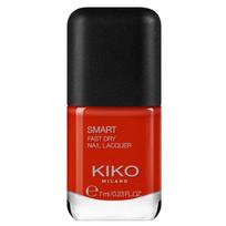 KIKO MILANO Smart Fast Dry Nail Polish No.10 Geranium Red 7ml