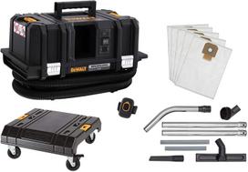 DeWalt DCV586MK, šlapias/sausas dulkių siurblys (juodas, be akumuliatoriaus ir įkroviklio)