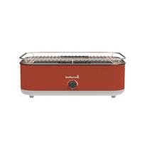 Barbecook E-Carlo elektrinis stalo grilis balkonui ir terasai 2500W 3 kaitinimo lygiai 38.5x28.5cm BC-ELE-1001 Barbecook Red