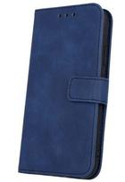 Knygos tipo dėklas dėklai iLike Samsung Galaxy A54 5G Smart Velvet case Navy Blue