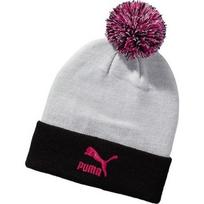 Puma Kepurė Pom Pom Beanie White Black
