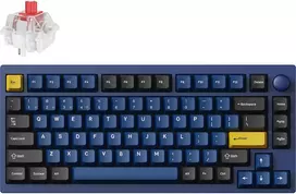 Keychron P1P-O1 75% Lemokey Super Red Switch Navy Blue