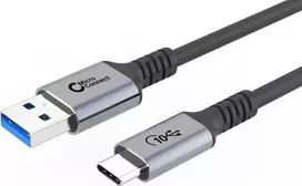 „MicroConnect“ USB-C – USB-A kabelis, 0,5 m, juodos spalvos (USB3.2AC05)